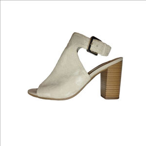Sam Edelman Ervin Suede Peep Toe Size 6